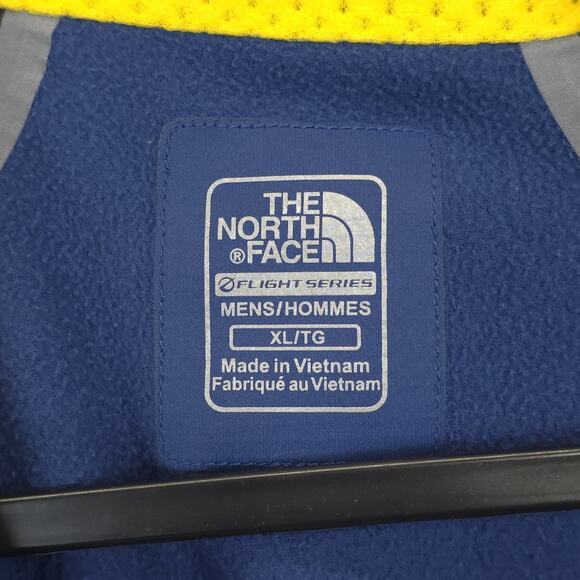 The North Face Flight Series Windstopper Jacket Reflective Men XL Blue Yellow - Picture 8 of 12